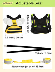 MTOMUYA anti lost wrist link with key lock for added safety
