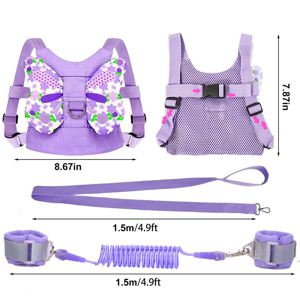 MTOMUYA anti-lost wrist link demonstrates a durable, lockable connection for curious kids.