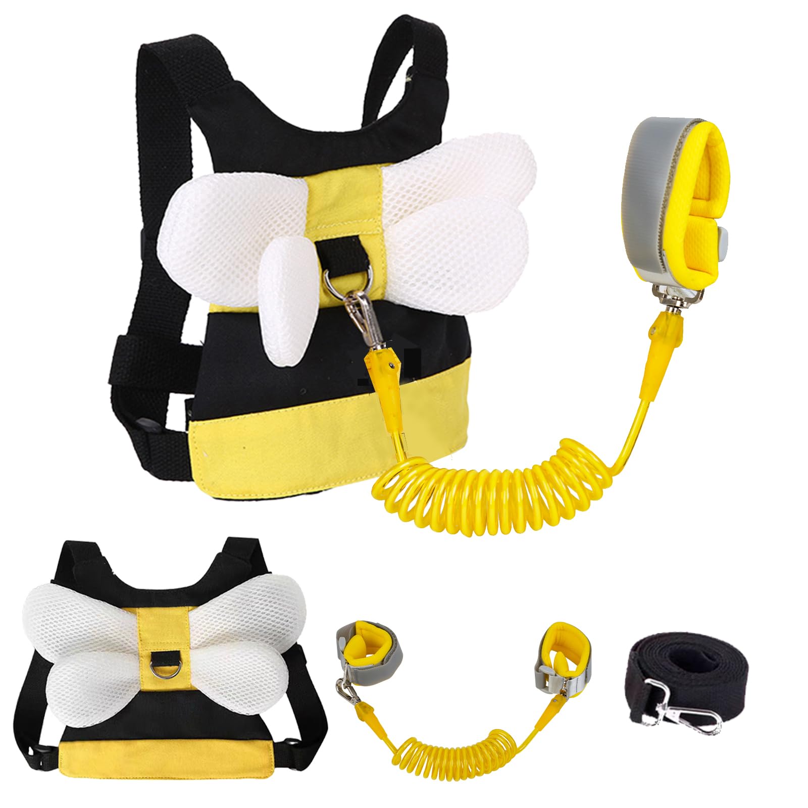 MTOMUYA toddler harness with bee wings for secure walking