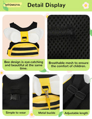  MTOMUYA toddler walking belt with pocket for essentials
