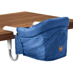 MTWML portable high chair attached to table for quick on-table meals