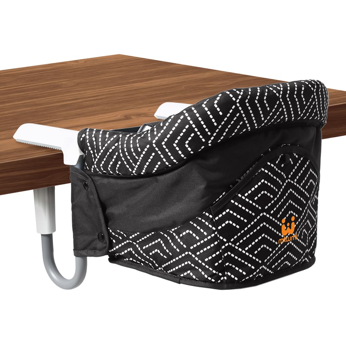MTWML portable high chair attached to table for on-the-go dining