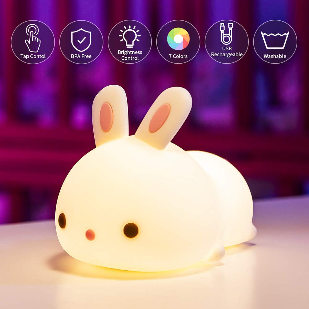 Mubarek rechargeable portable night light is great for travel.