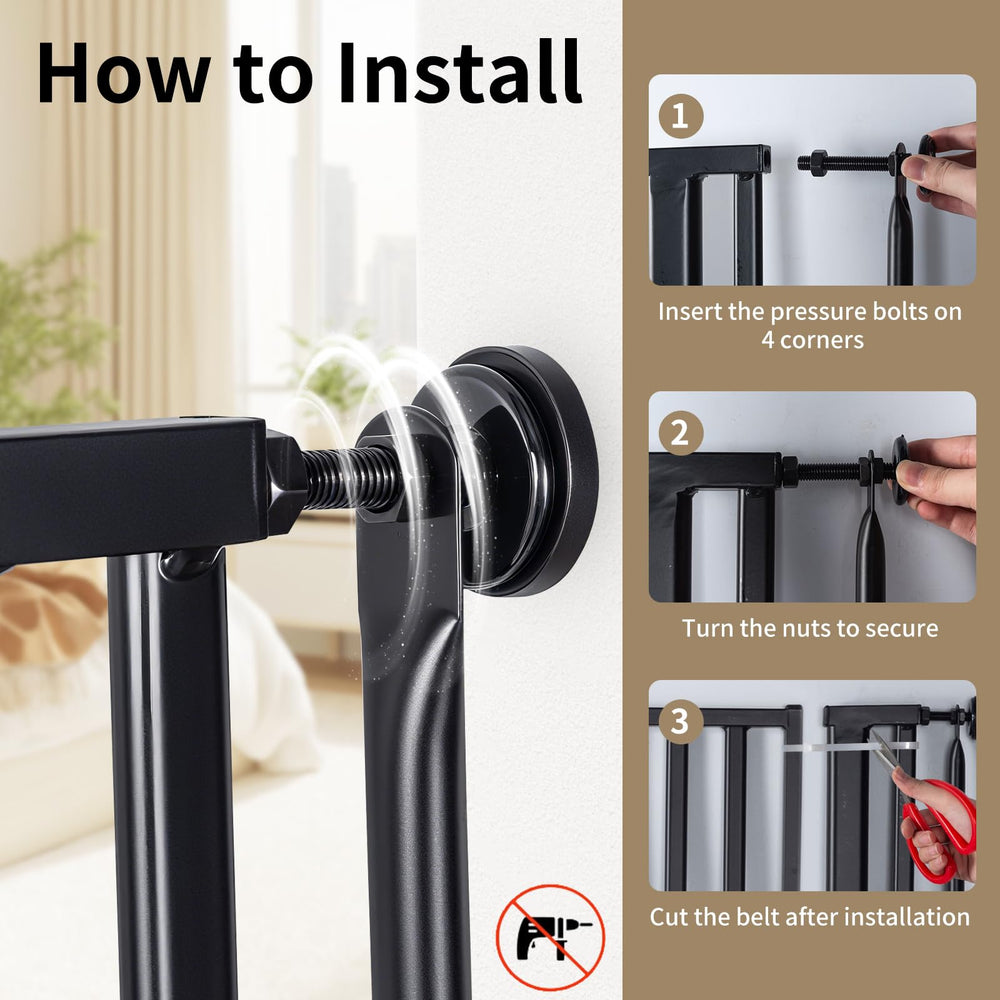 Mudanku no drill pressure mount installation saves wall damage.