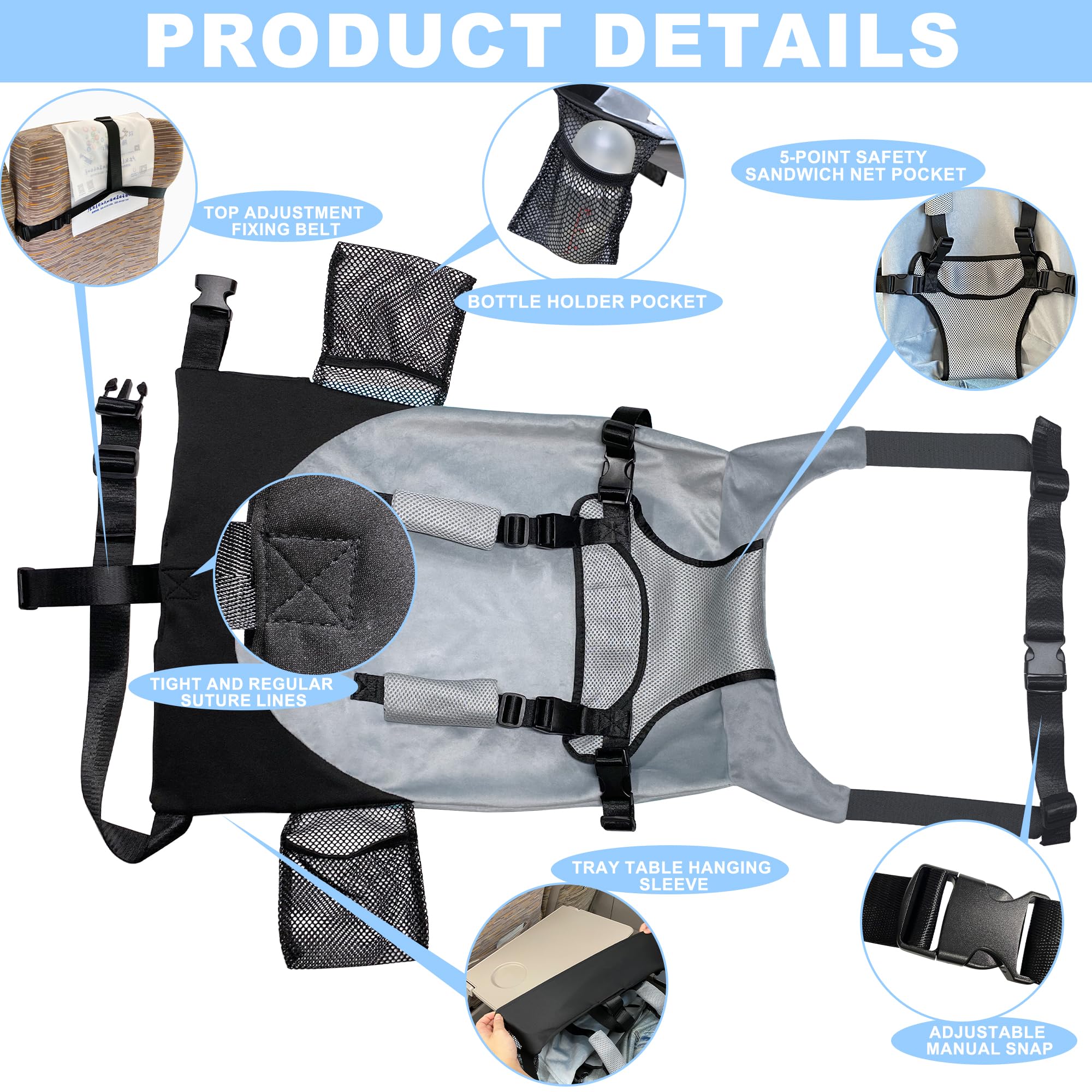 MueKeesam seat belt wrap around installation for secure use