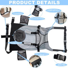 MueKeesam seat belt wrap around installation for secure use