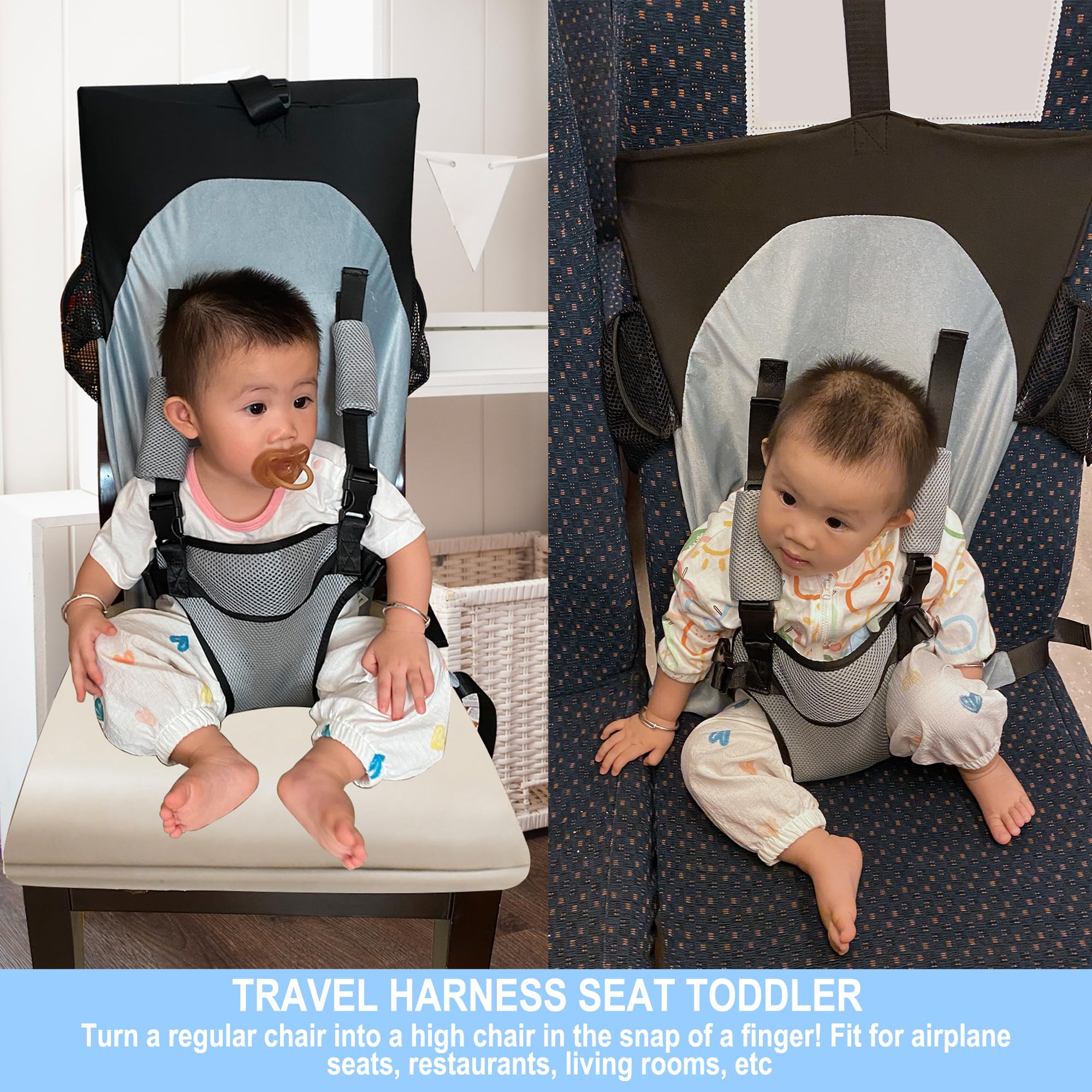 MueKeesam in-flight nap setup showing comfort and ease