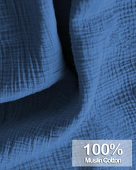 MUGVELL muslin nursing cover arch neckline highlights private bonding during feeds.
