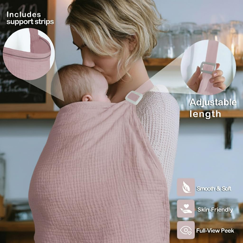 MUGVELL nursing cover folds compactly for easy stow in bag