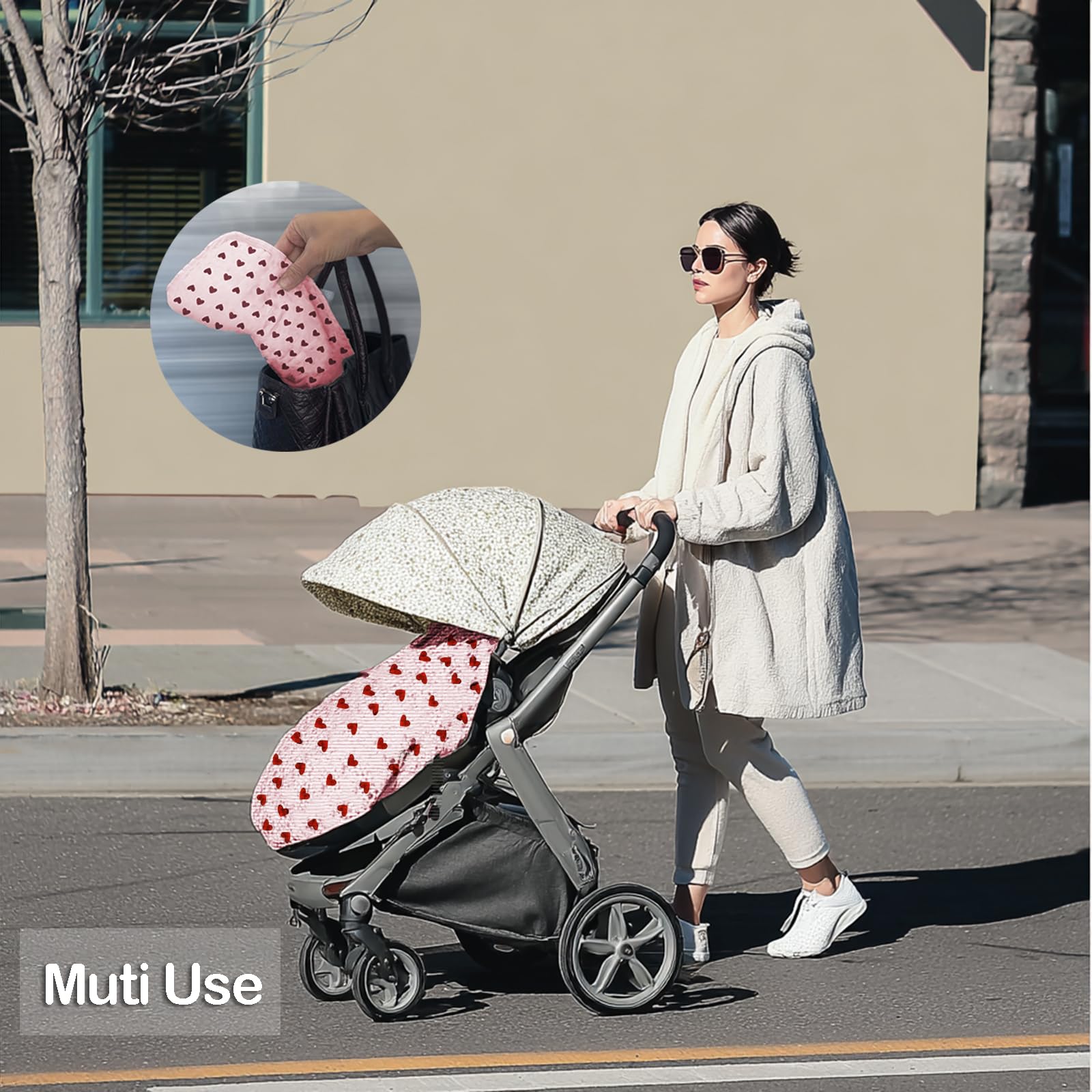 MUGVELL dimension 43.3 by 25.6 inches offers generous privacy during feeds.
