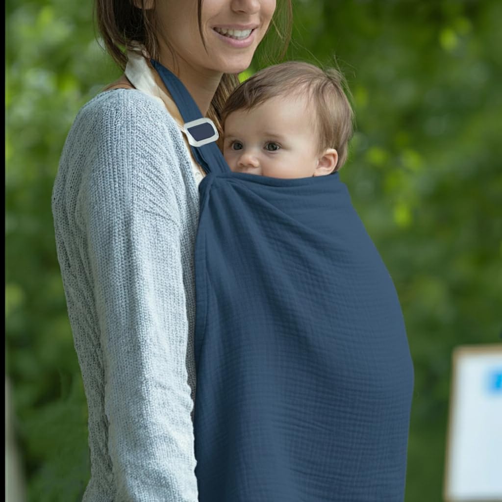 MUGVELL nursing cover in gift box, ready for gifting occasions