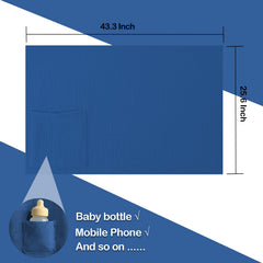 MUGVELL nursing cover privacy coverage demonstrates full-body shield during public nursing.