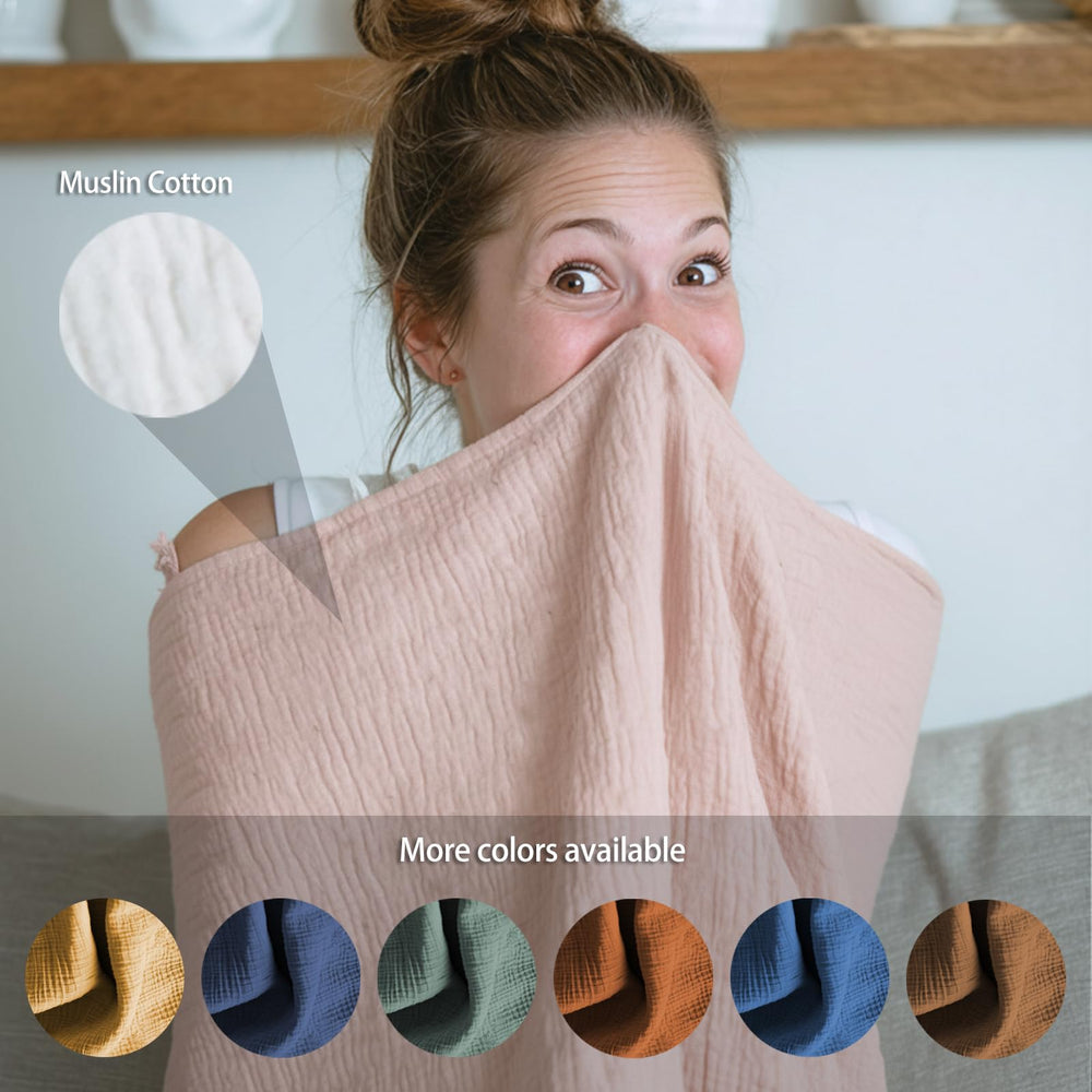 MUGVELL nursing cover doubles as stroller canopy for on-the-go privacy