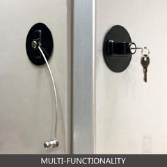 MUIN adhesive application shows damage-free mounting with 3M VHB tape.