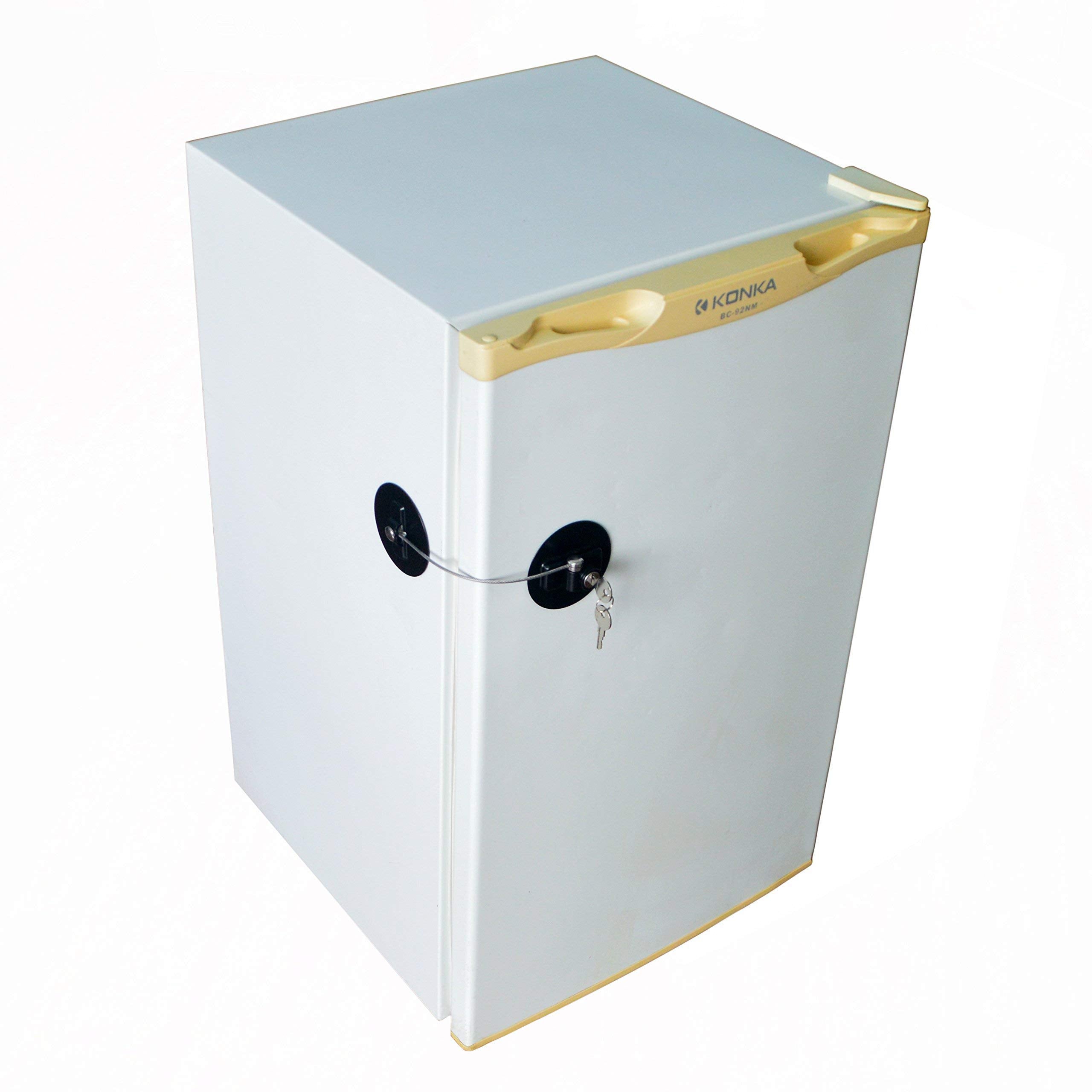 MUIN health-care products area shows secure storage of personal items.