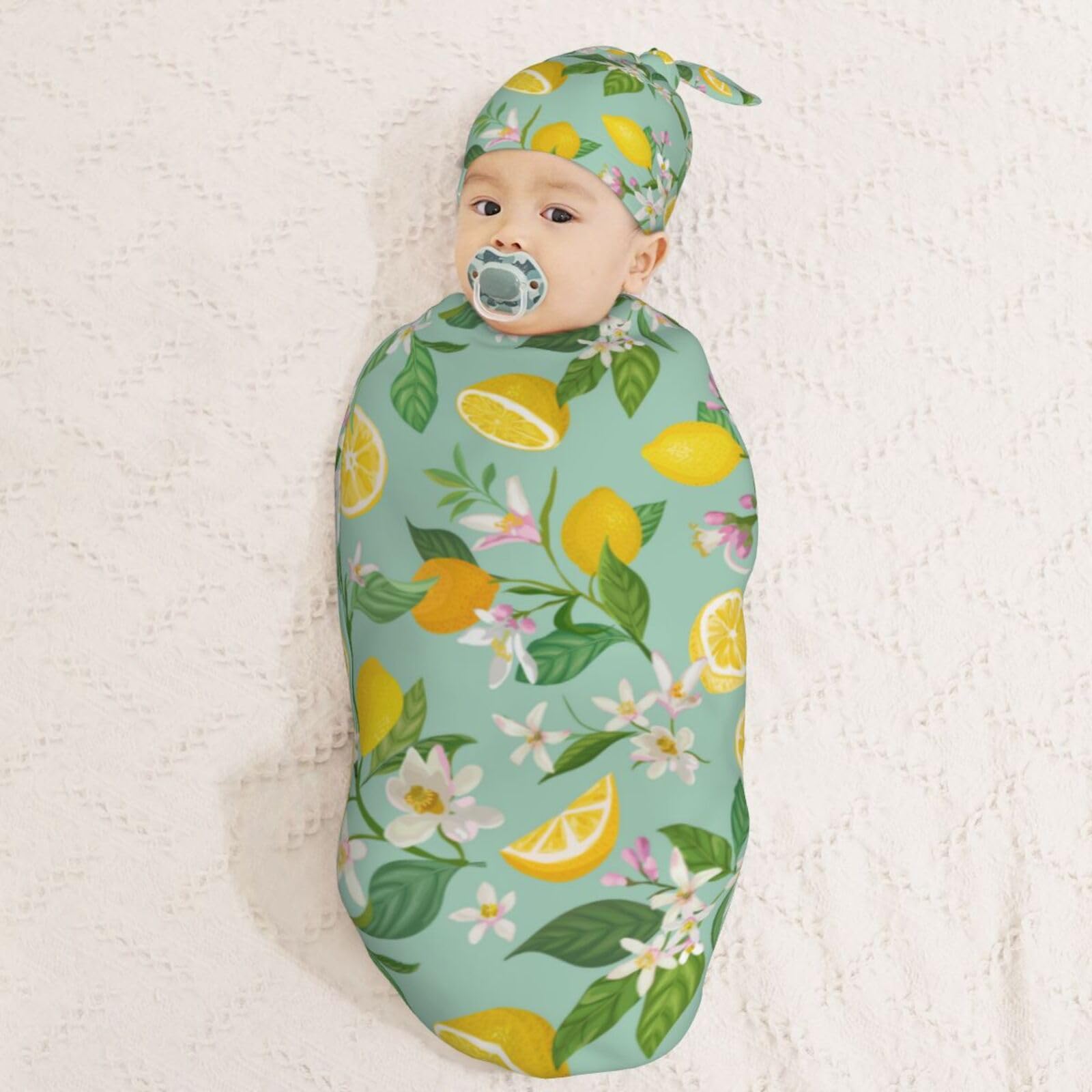 Muishi baby sleeping comfort during night wrapping.