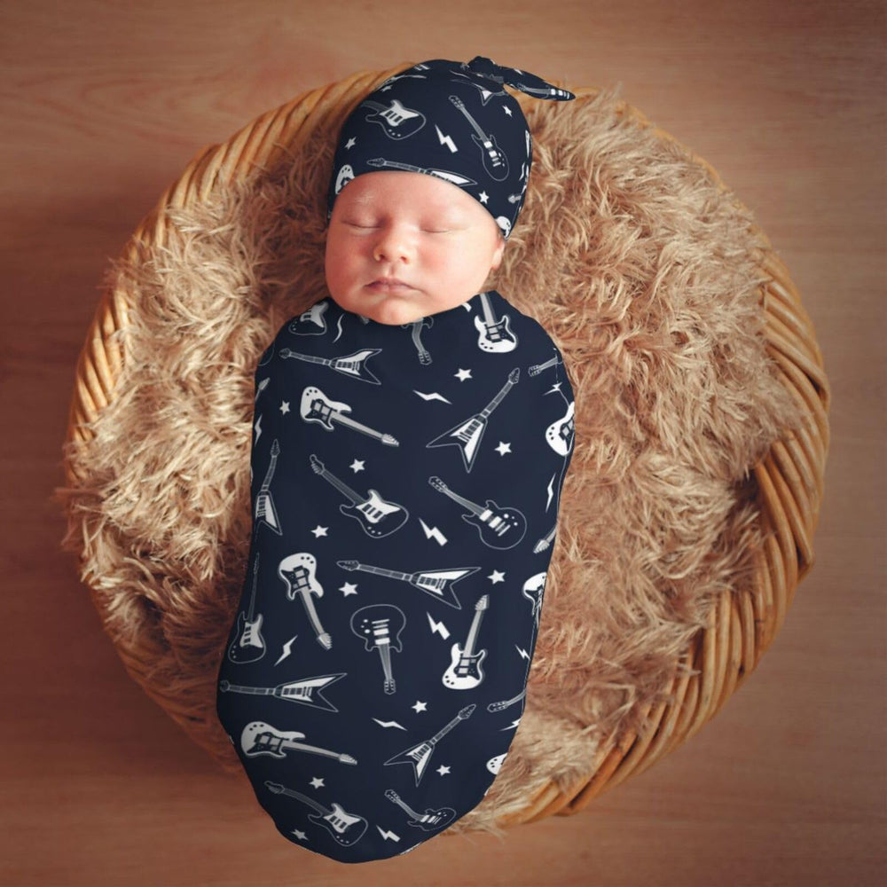 Muishi hospital and photo-session ready swaddle set for easy gifting and use.