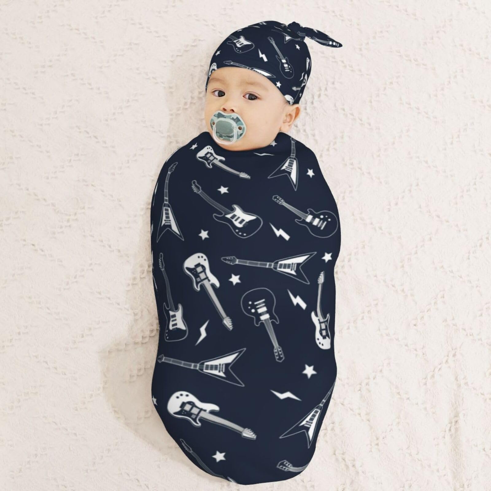 Muishi newborn hat beanie soft fabric designed to keep tiny heads warm.