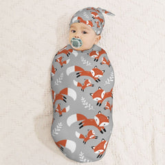 Muishi swaddle blanket oval wrap supports secure cocooning for snug overnight sleep