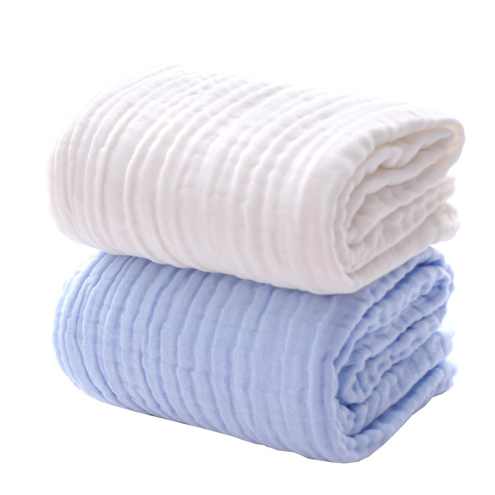 MUKIN baby towels close-up texture showing ultra-soft cotton fibers ideal for delicate skin