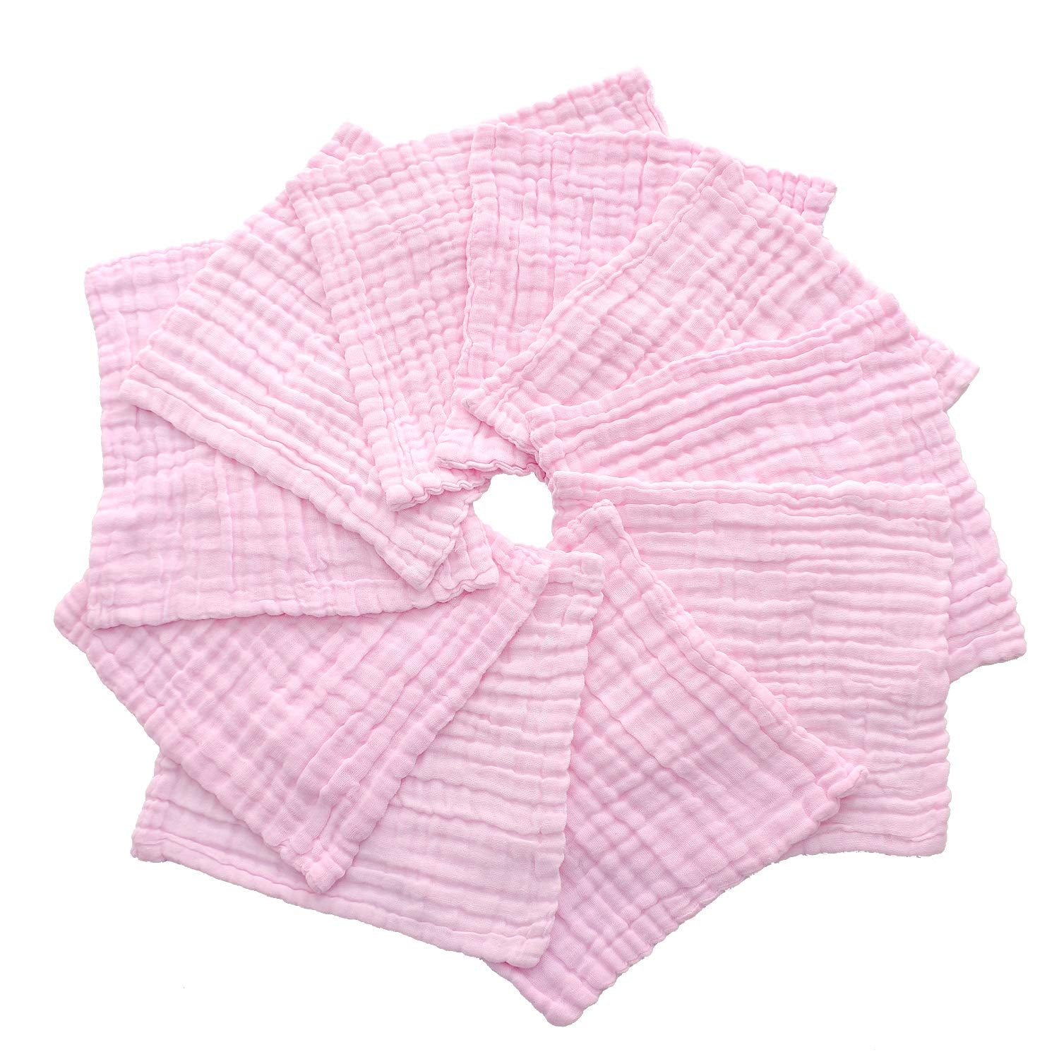 MUKIN Baby Washcloths close-up used for gentle facial cleansing and makeup removal