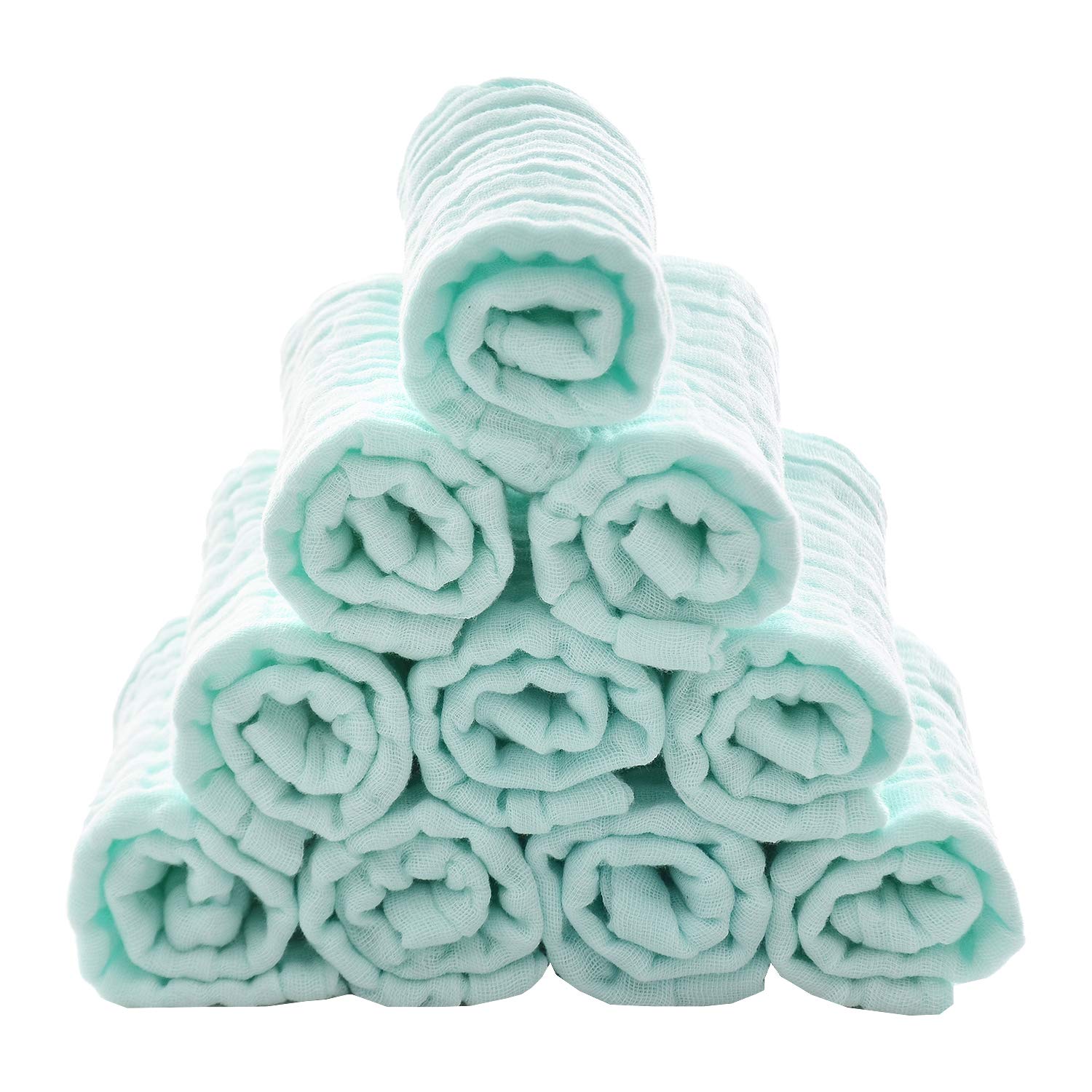MUKIN washcloths suitable for facial cleansing and makeup removal.