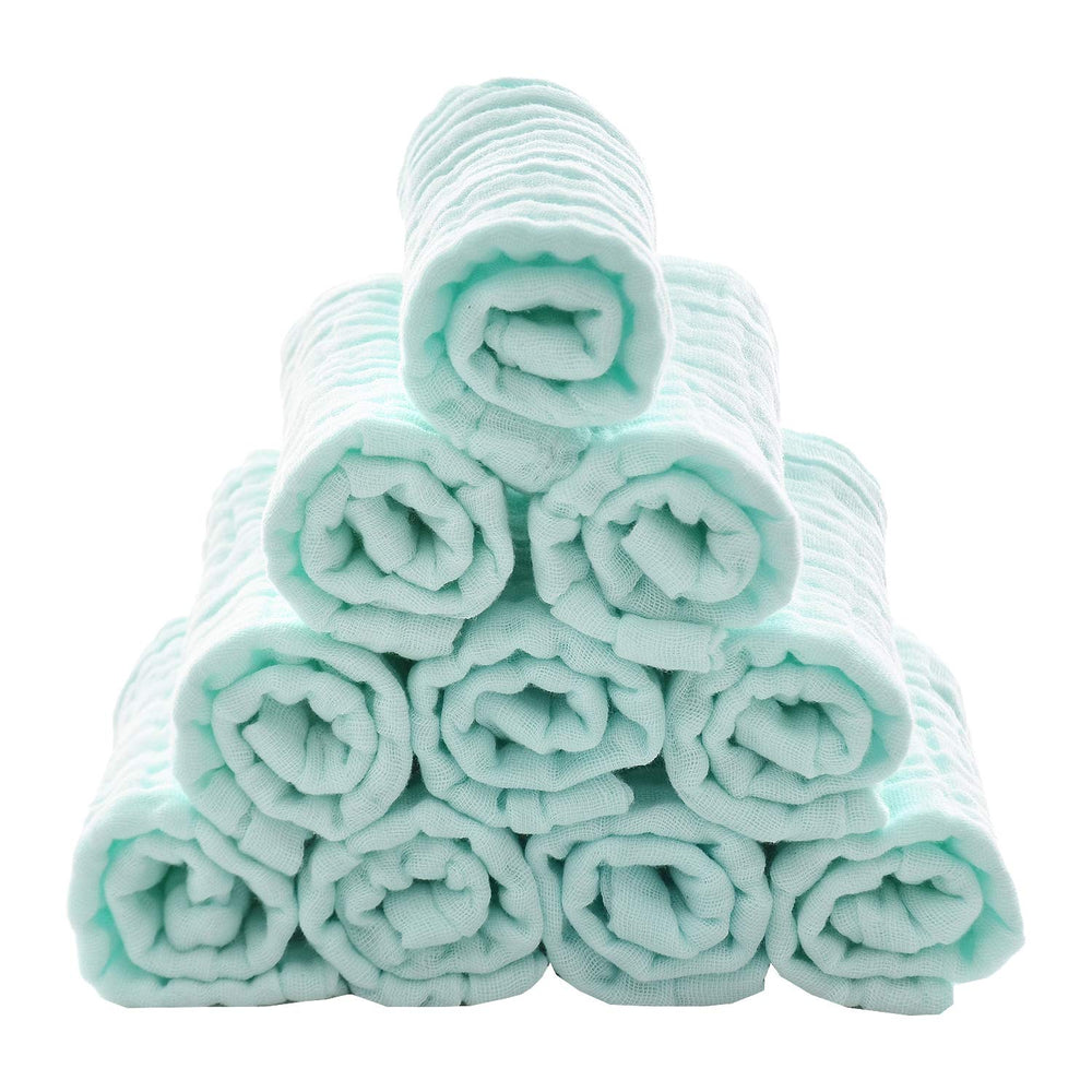 MUKIN washcloths suitable for facial cleansing and makeup removal.