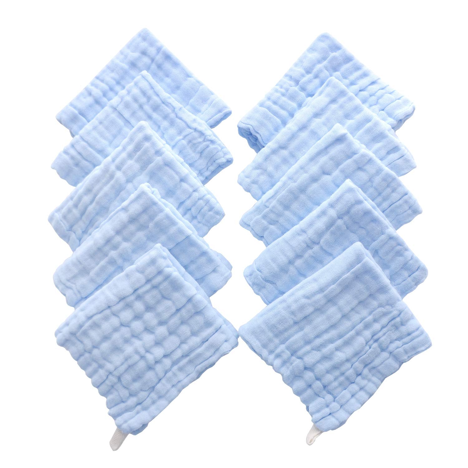 MUKIN washcloths shown for gentle-face use with soothing touch.
