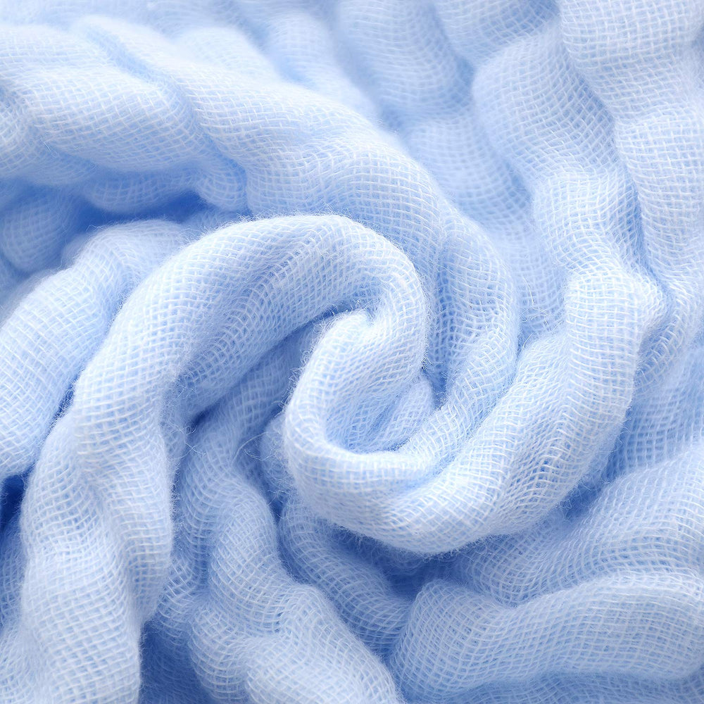 MUKIN hypoallergenic washcloths for baby skin and gentle makeup removal.