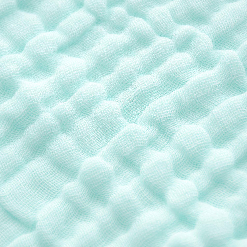 MUKIN Baby Washcloths hypoallergenic fabric suitable for sensitive skin.