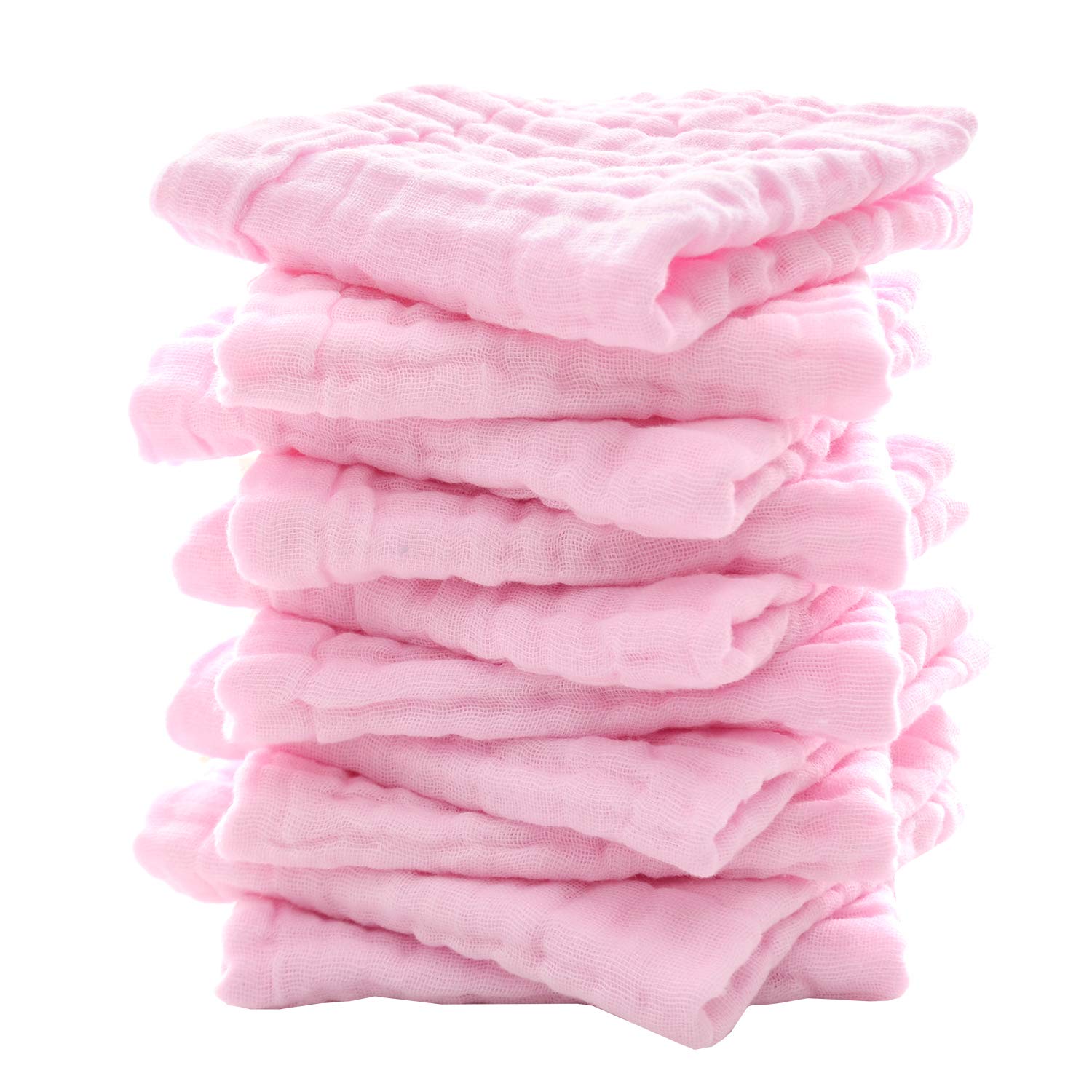 MUKIN Baby Washcloths hypoallergenic cloths suitable for delicate skin