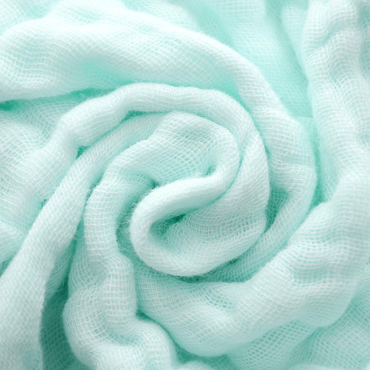 MUKIN natural cotton washcloths provide safe, chemical-free care for baby.
