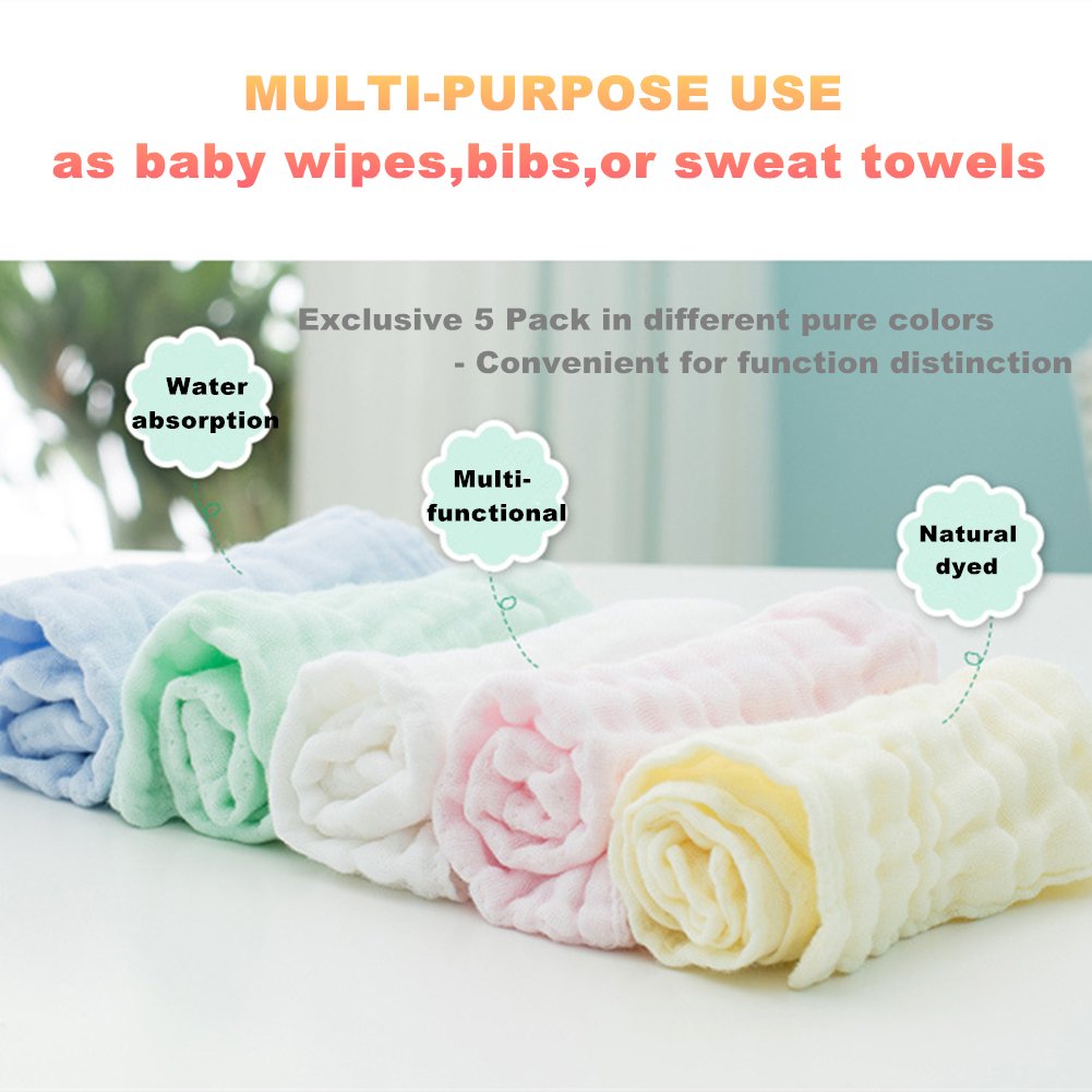 MUKIN bathcloths with reinforced edges stay durable after washing.