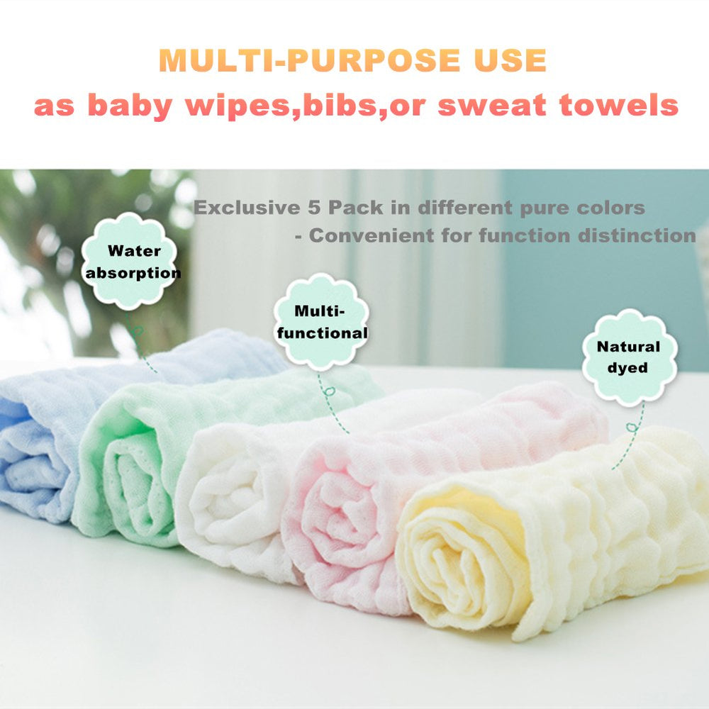 MUKIN bathcloths with reinforced edges stay durable after washing.