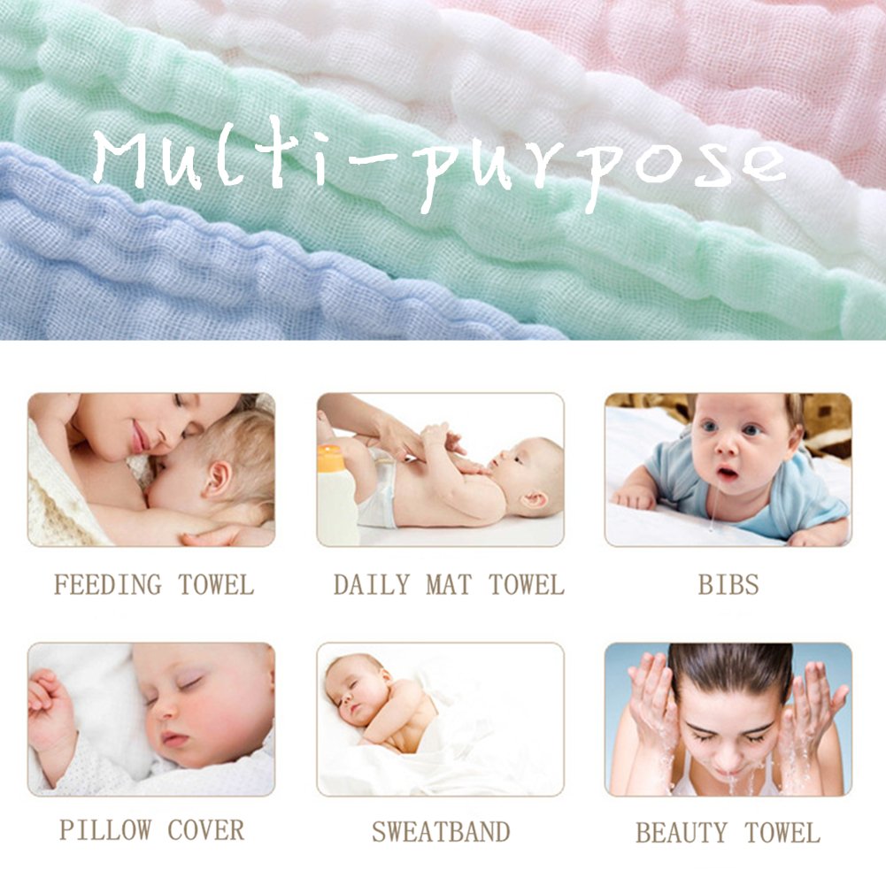 MUKIN washcloths safe-for-baby materials ideal for cradle cap and gentle cleansing.