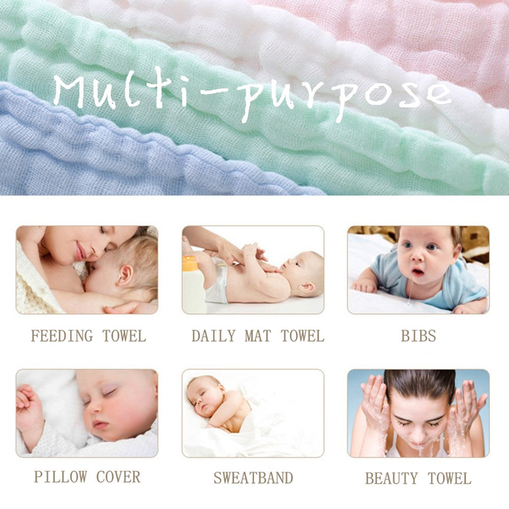 MUKIN washcloths safe-for-baby materials ideal for cradle cap and gentle cleansing.