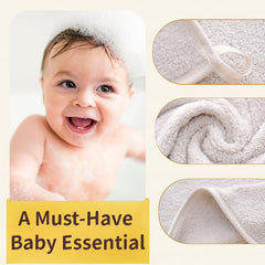 MUKIN baby washcloths set 12x12 gray face cloth closeup plush coral fleece
