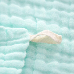 MUKIN Baby Washcloths six-layer design enhances softness and absorbency.