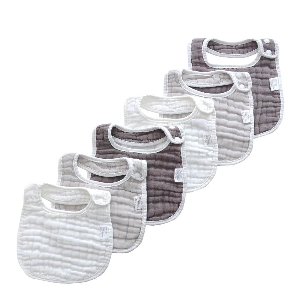 MUKIN gradient-grey patterns coordinate with baby outfits and nurseries.