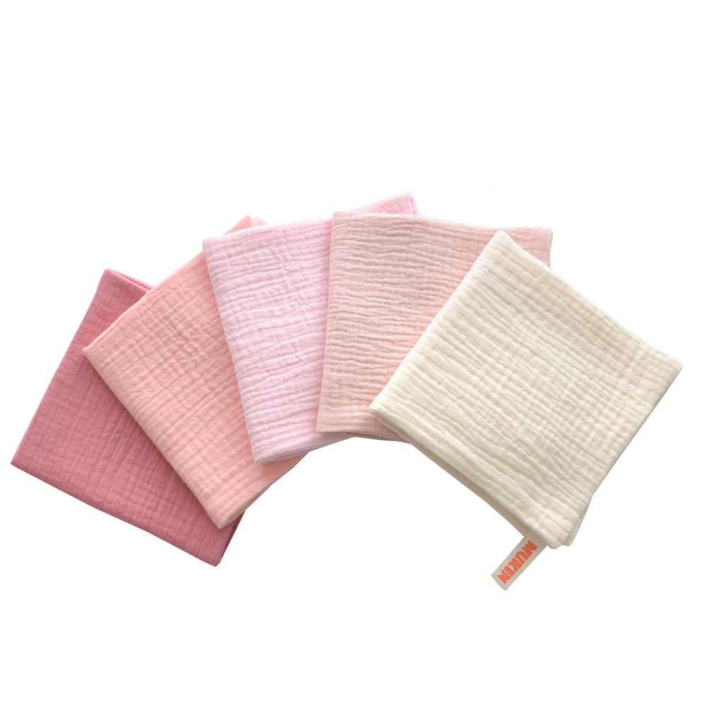 MUKIN gift-ready washcloth set for baby showers.