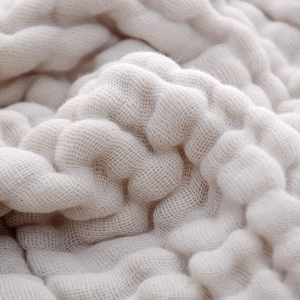MUKIN organic cotton washcloths with hypoallergenic use for sensitive skin