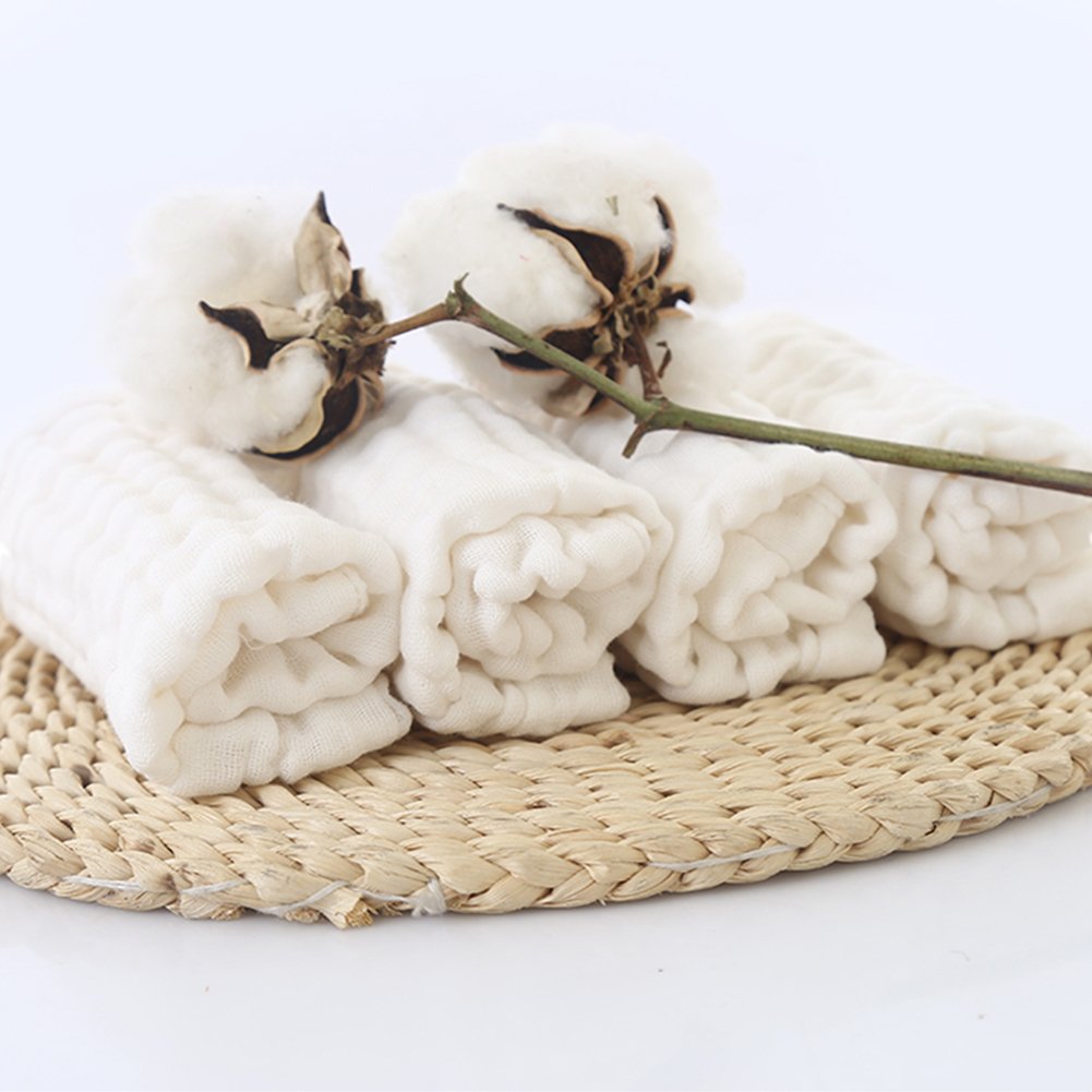 MUKIN baby bath washcloth in use for bath time care.