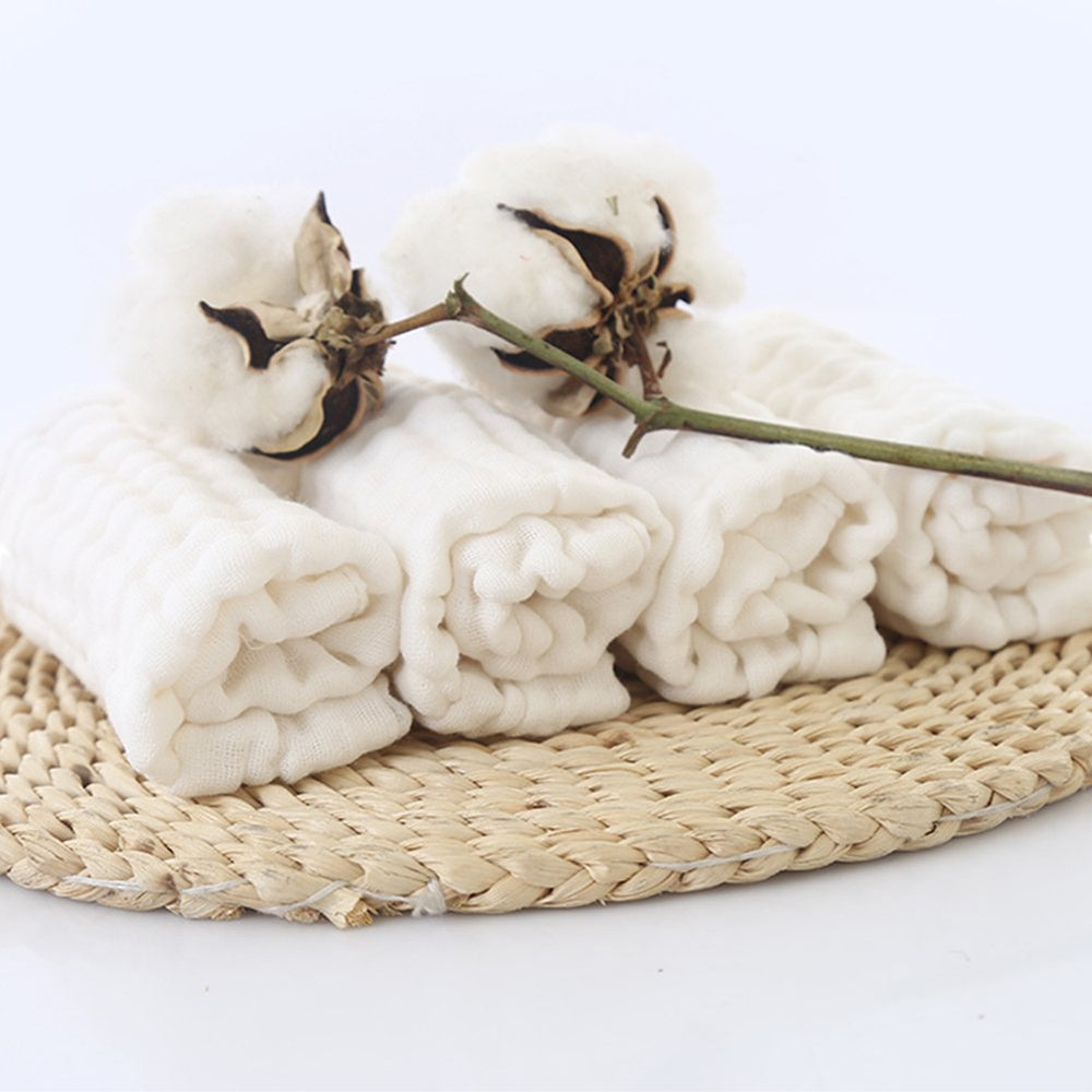 MUKIN baby bath washcloth in use for bath time care.