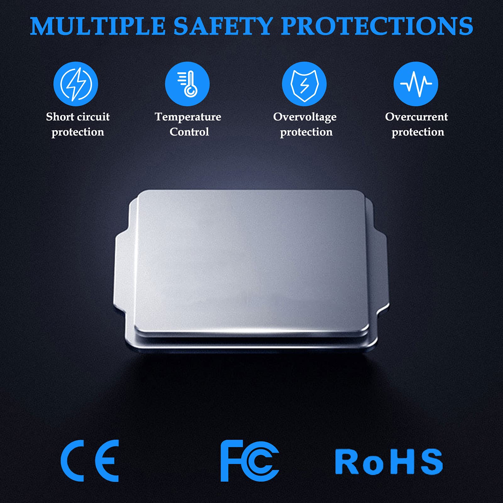 MULTIM package contents image confirms AC adapter and manual for easy setup