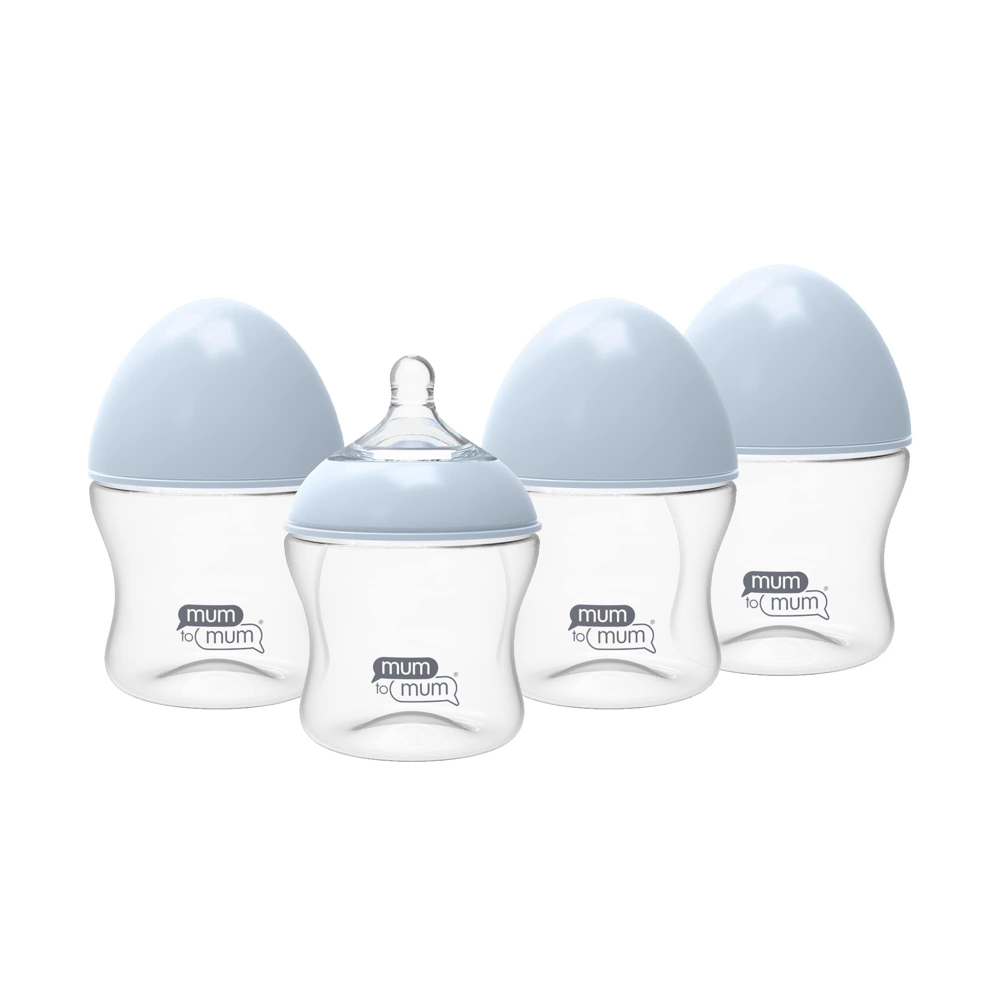 Mum to Mum anti-colic 5oz bottle with S nipple for smoother latch and gentle feeding