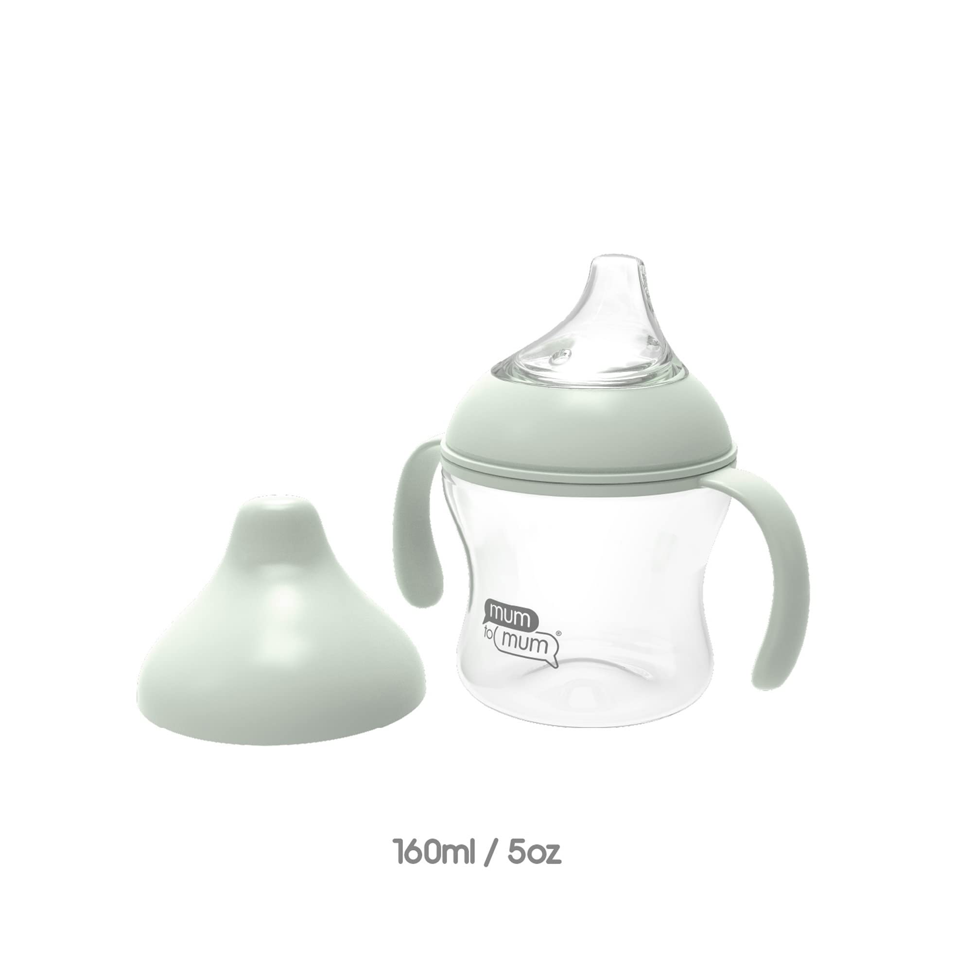 Mum to Mum 5oz cup with ergonomic handles for small hands