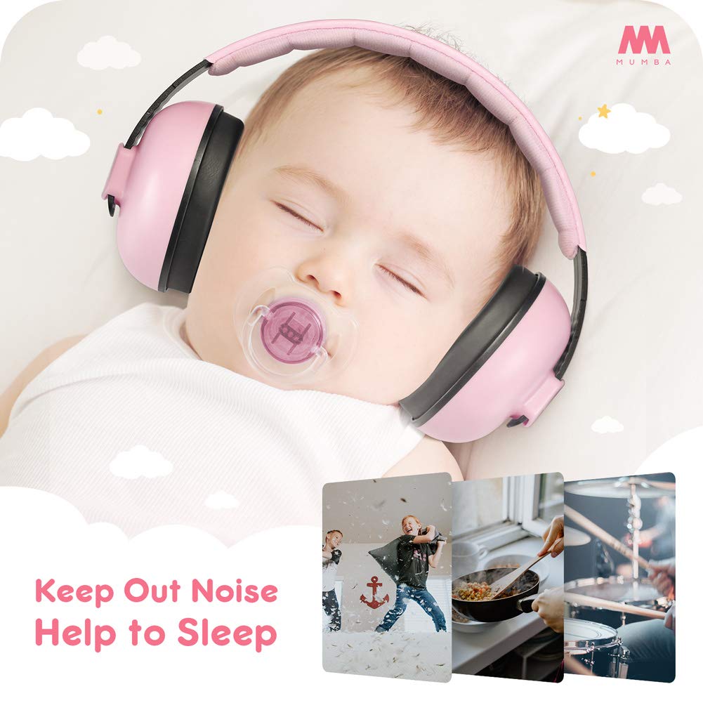 Mumba Baby Earmuffs ideal for concerts and flights