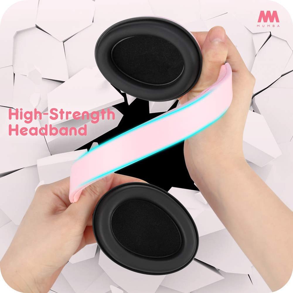 Mumba Baby Earmuffs durable ABS construction for everyday use
