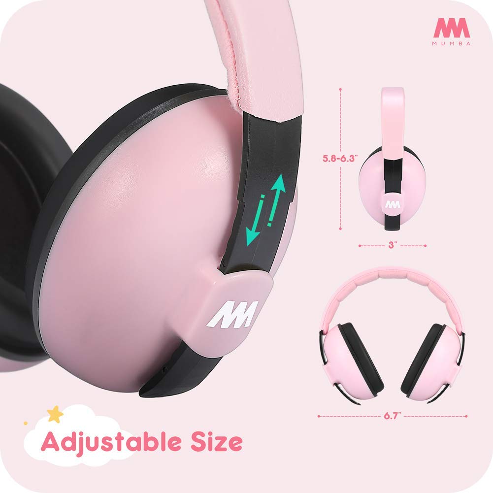 Mumba Baby Earmuffs package includes one protective earmuff