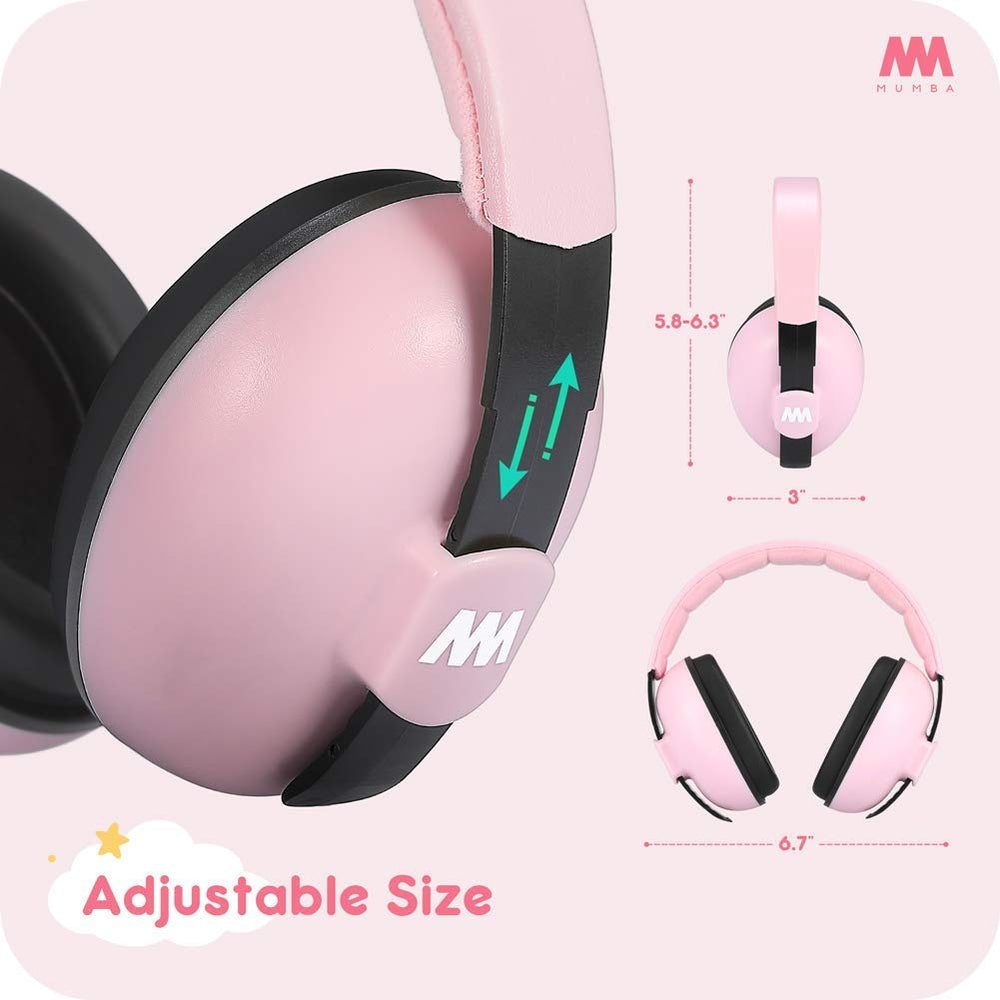 Mumba Baby Earmuffs package includes one protective earmuff